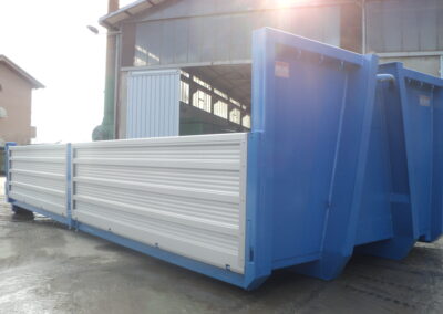 pianale con sponde in alluminio